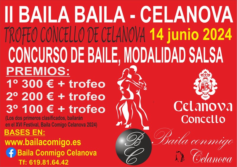 II BAILA -BAILA CELANOVA  (14 JUNIO 2024) TROFEO CONCELLO DE CELANOVA